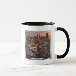 Sunset Over San Francisco Financial District Tasse