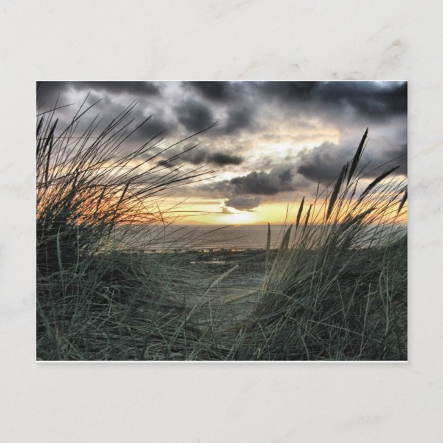 Sunset Over Wales Postkarte (Vorderseite)