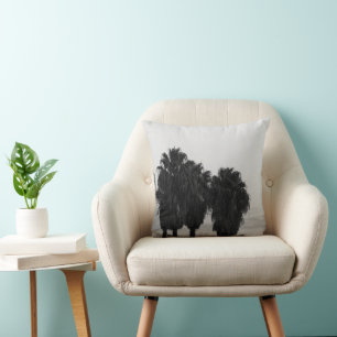 Sunset Palm Trees Dream #2 #wall #art Kissen