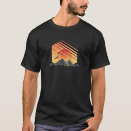 Sunset Panorama striped T-Shirt