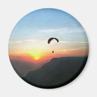 Sunset Paraglide Wanderlust Extreme Sportart
