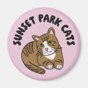 Sunset Park Cats Magnet Lenny Rettungskatze Ni