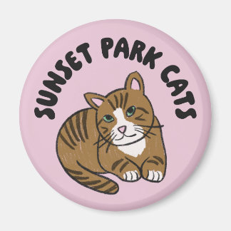 Sunset Park Cats | Magnet | Lenny Rettungskatze Ni