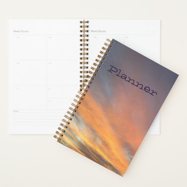 Sunset Pastellplanner Planer (Anzeige)