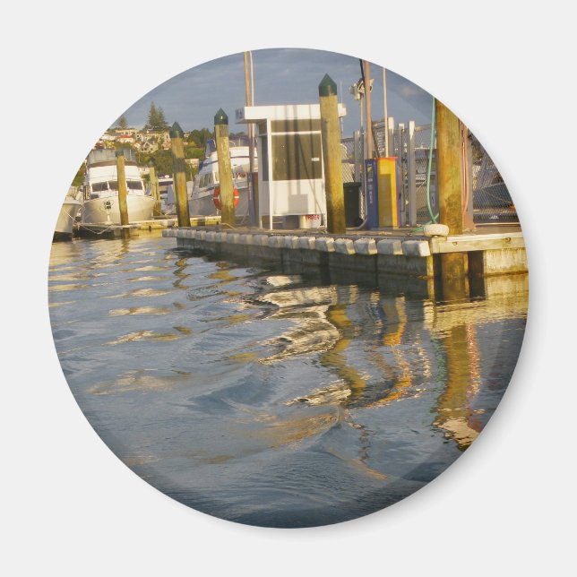 Sunset Pier Magnet (Vorne)