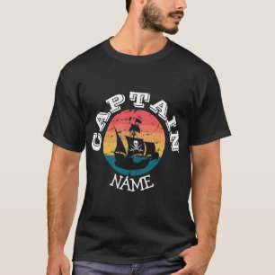 Sunset Piratenflagge Pirate Party Ship T - Shirt