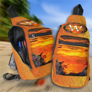 Sunset Plaza Marina 2584 Crossbody Bag