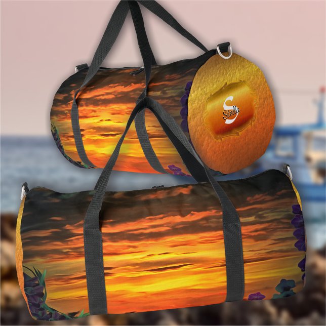 Sunset Plaza Marina 2584 Duffle Bag (Von Creator hochgeladen)