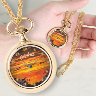 Sunset Plaza Marina 2584 Necklace Armbanduhr