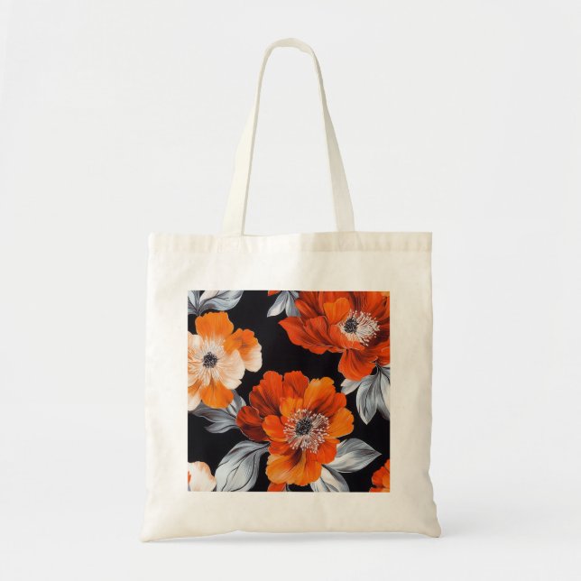 Sunset Poppy Tasche (Vorne)