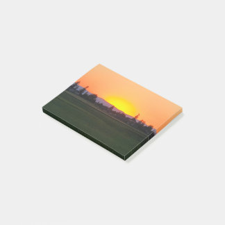 Sunset Post It Note Pad Post-it Klebezettel