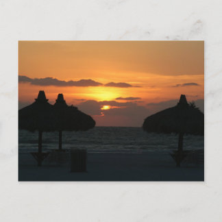 Sunset Postcard Postkarte