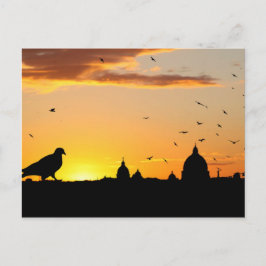 Sunset Postcard Postkarte