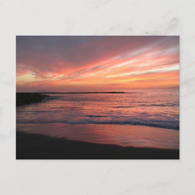 Sunset Postkarte (Vorderseite)