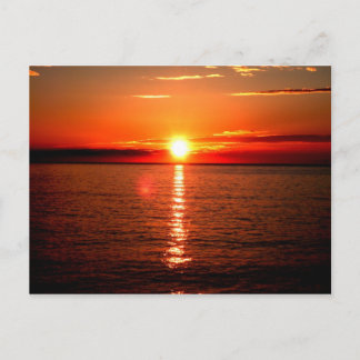Sunset Postkarte