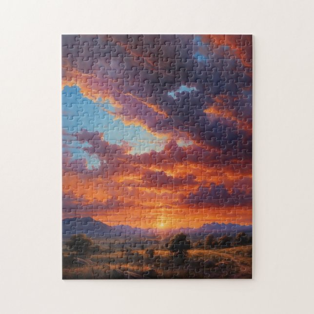 Sunset-Puzzle Puzzle (Vertikal)