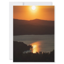 Sunset Reflection on Newfound Lake