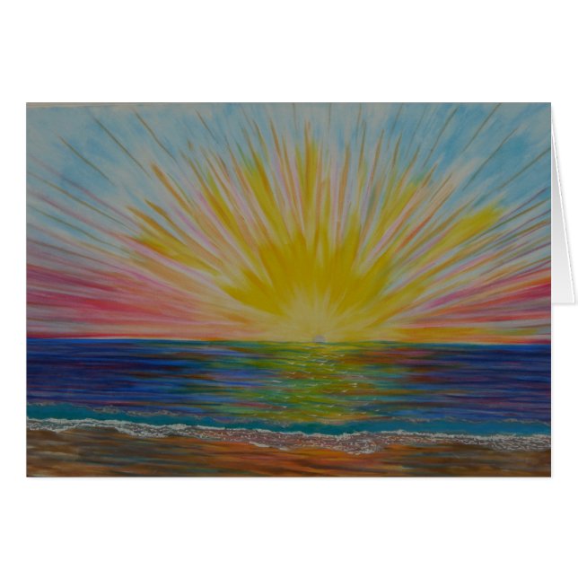 Sunset reflektions (Vorderseite (Horizontal))