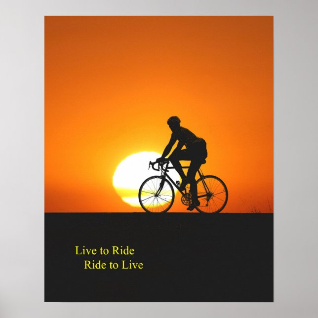 Sunset Ride Poster (Vorne)