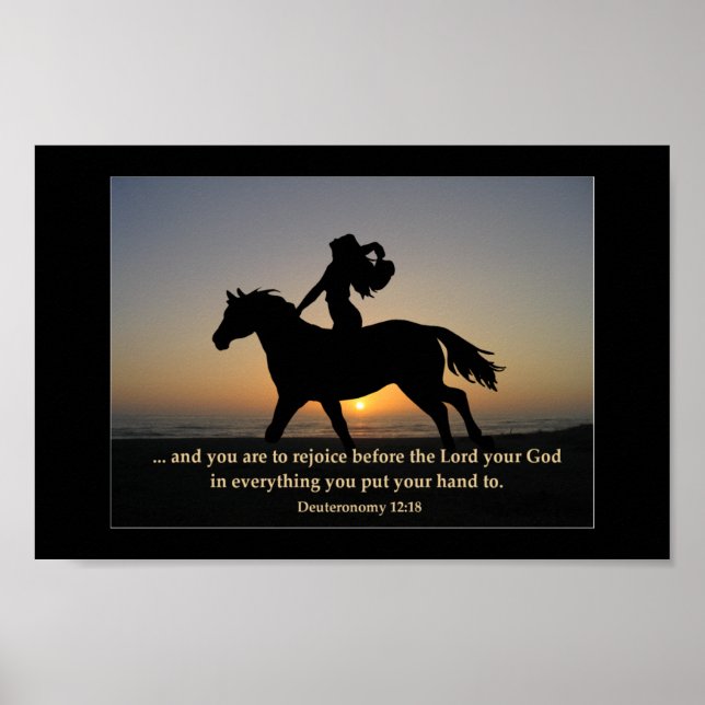 Sunset Ride Poster (Vorne)