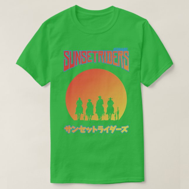 Sunset Riders T-Shirt (Design vorne)