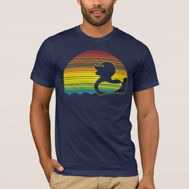 Sunset Rubber Duck T-Shirt (Vorderseite)