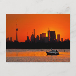 Sunset Sail Postkarte