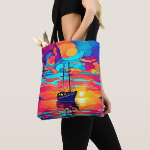 Sunset Sailboat Dreamscape