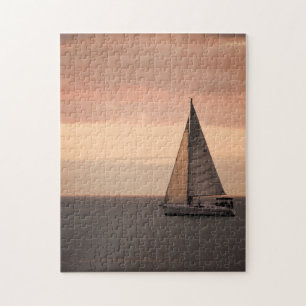 Sunset Sailing Cruise - 11x14 - 252 Stk. Puzzle