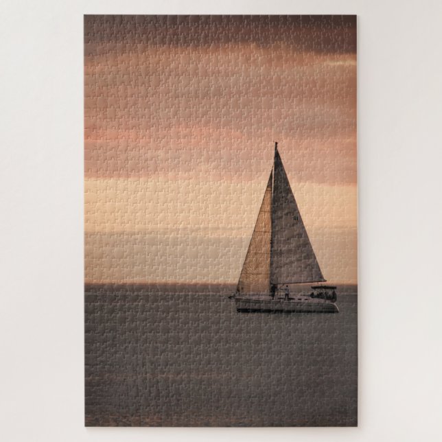 Sunset Sailing Cruise - 20x30 - 1014 Stk. Puzzle (Vertikal)