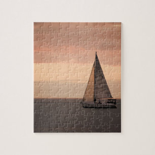 Sunset Sailing Cruise - 8x10 - 110 Stk. Puzzle
