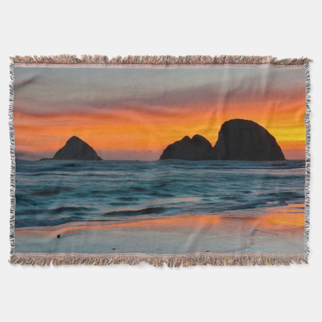 Sunset, Sea Stacks, Ocean Side, Oregon, USA Decke (Vorderseite)