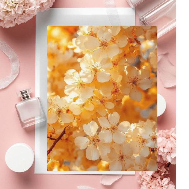 Sunset Serenity" Landscape Art Postcard | Premium  Postkarte (Von Creator hochgeladen)