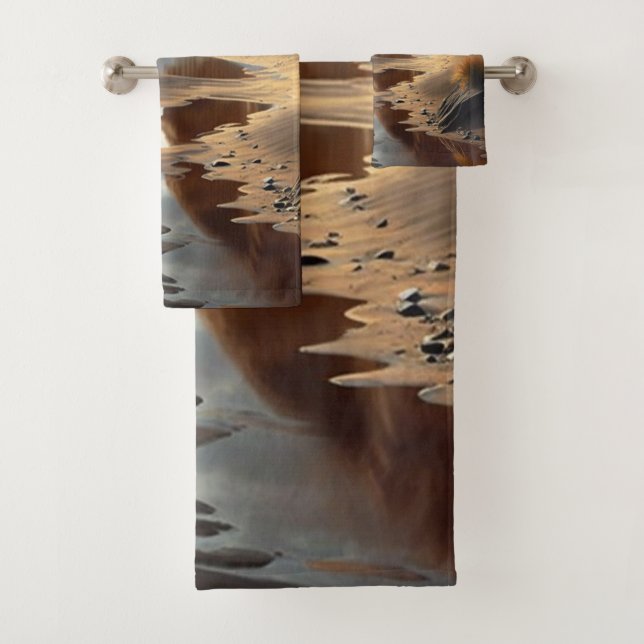 Sunset Shore Badhandtuch Set (Insitu)