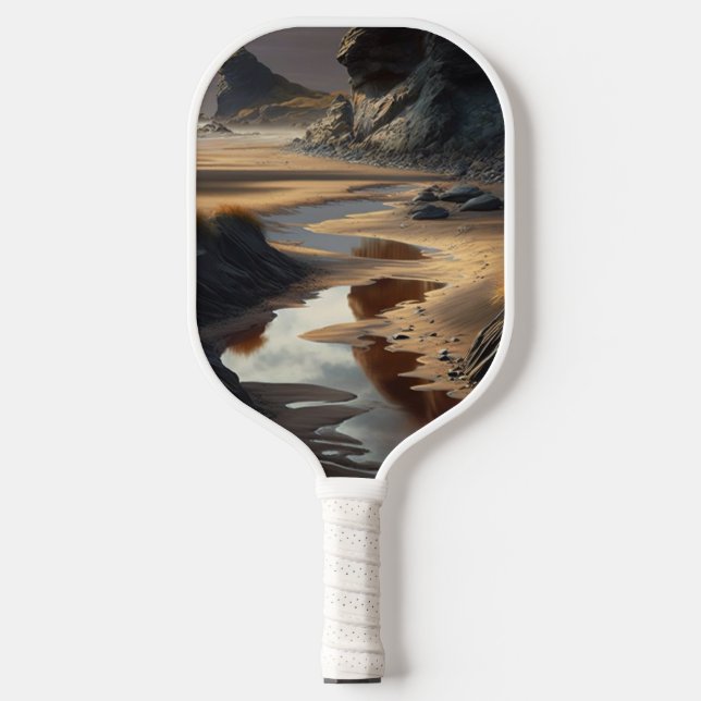 Sunset Shore Pickleball Schläger (Vorderseite)