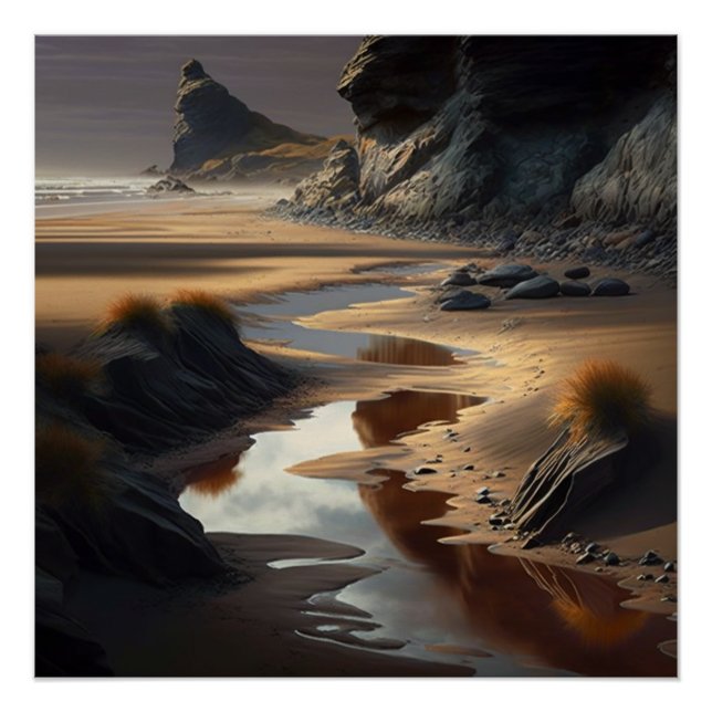 Sunset Shore Poster (Vorderseite)