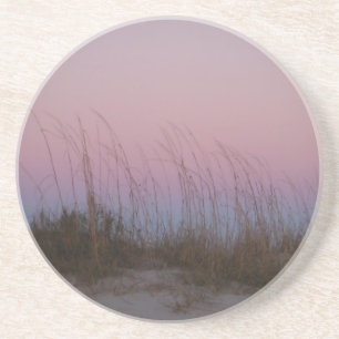Sunset Sky at Sullivan's Island, South Carolina Getränkeuntersetzer