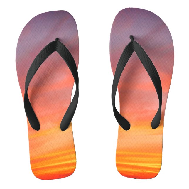 Sunset Sky Flip Flops (Fußbett)