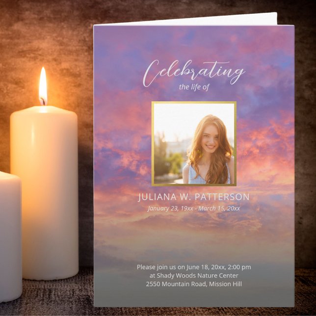 Sunset Sky Fotos Feier zum Lebensfest Programm (Von Creator hochgeladen)