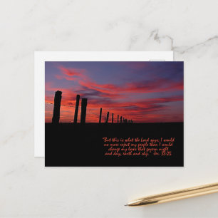 Sunset Sky Inspiration Postkarte
