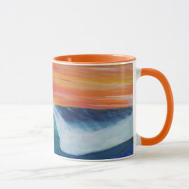 Sunset Sky Orange Tasse