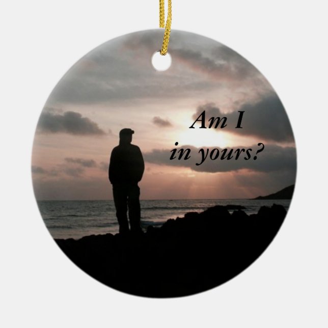 Sunset Sky Ornament (Vorne)