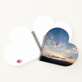 Sunset Sky Personalisiert Notizbuch