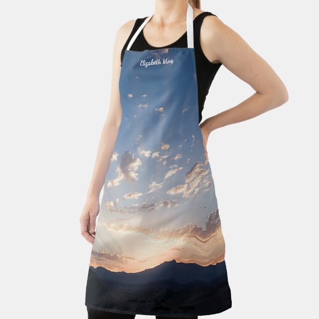 Sunset Sky Personalisiert Schürze (InSitu)