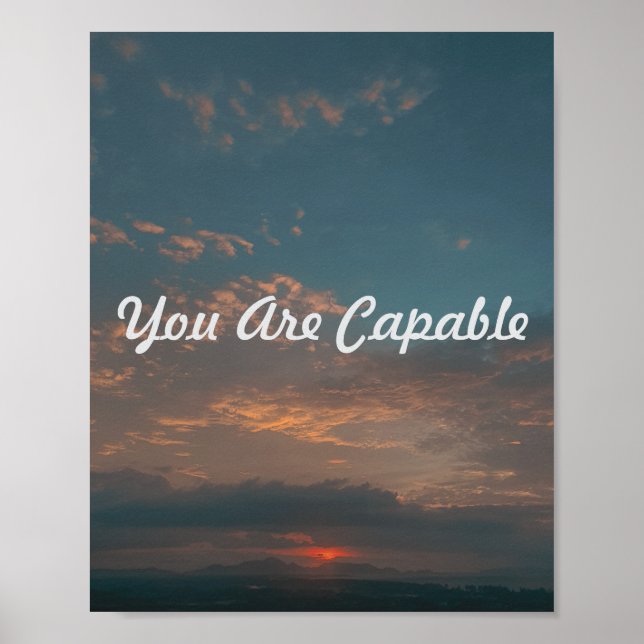 Sunset Sky Poster (Vorne)