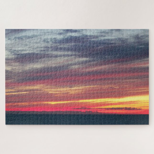 Sunset Sky Scene Puzzle (Horizontal)