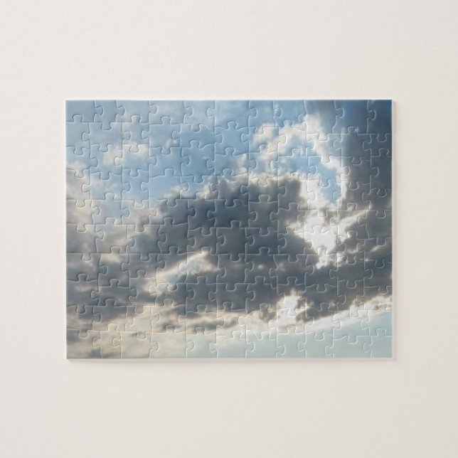 Sunset Sky und Wolken Puzzle (Horizontal)