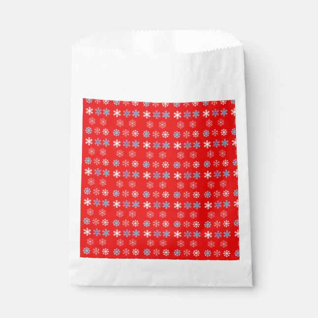 Sunset Snowflake Fevor Bag Geschenktütchen (Vorderseite)