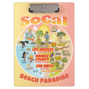 Sunset SoCal Klemmbrett