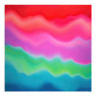 "Sunset Sorbet" Abstrakte Kunst Fotodruck